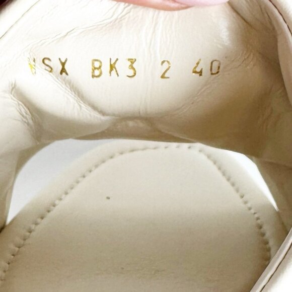 Valentino Garavani Roman Stud 65mm sandals in cream size 40 - Picture 7 of 9